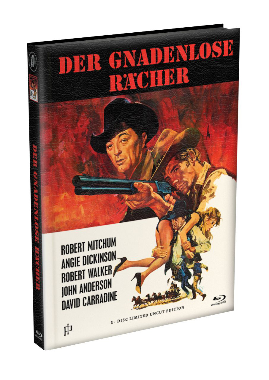 DER GNADENLOSE RÄCHER - Wattiertes Mediabook Cover A [Blu-ray