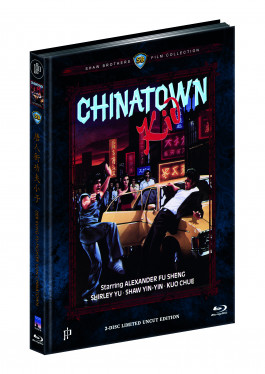 DER KUNG FU-FIGHTER VON CHINATOWN - CHINATOWN KID (Blu-ray + DVD) - Cover C - Mediabook - Limited 111 Edition - Uncut (Shaw Brothers)
