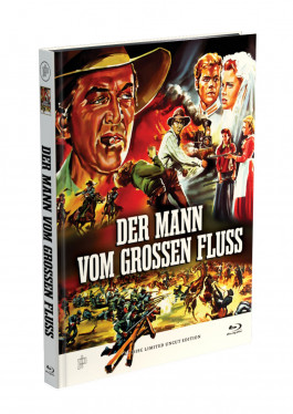 DER MANN VOM GROSSEN FLUSS - 2-Disc Mediabook Cover A [Blu-ray + DVD] Limited 50 Edition - Uncut