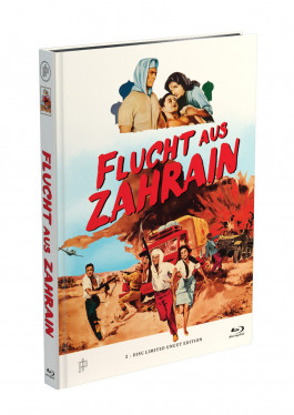 FLUCHT AUS ZAHRAIN - 2-Disc Mediabook Cover A [Blu-ray + DVD] Limited 50 Edition - Uncut