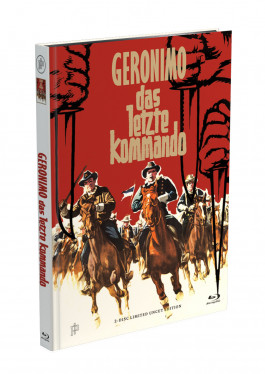 GERONIMO - Das letzte Kommando - 2-Disc Mediabook Cover A [Blu-ray + DVD] Limited 50 Edition - Uncut