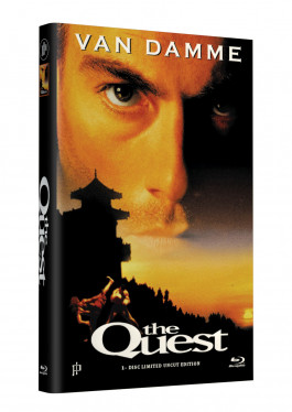 THE QUEST - Die Herausforderung (van Damme) - Grosse Hartbox Cover A [Blu-ray] Limited 33 Edition - Uncut
