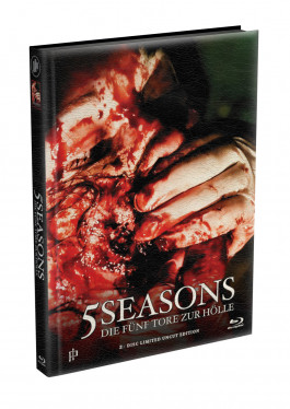5 SEASONS - Die fünf Tore zur Hölle - 2-Disc wattiertes Mediabook - Cover X (Blu-ray + DVD) Limited 22 Edition - Uncut 