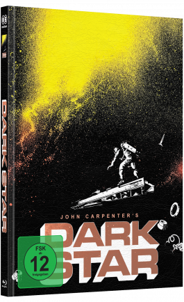 John Carpenter´s DARK STAR - 3-Disc wattiertes Mediabook Cover D (Blu-ray + DVD + Bonus-BD) Limited 99 Edition