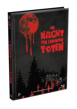 DIE NACHT DER LEBENDEN TOTEN (1968) - wattiertes Mediabook - Cover X (Blu-ray) Limited 22 Edition - Uncut 