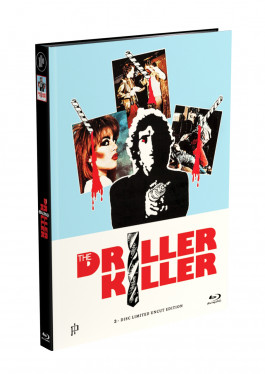 DRILLER KILLER - 2-Disc Mediabook Edition (Blu-ray + DVD) - Cover A Limited 66