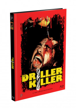 DRILLER KILLER - 2-Disc Mediabook Edition (Blu-ray + DVD) - Cover E Limited 66