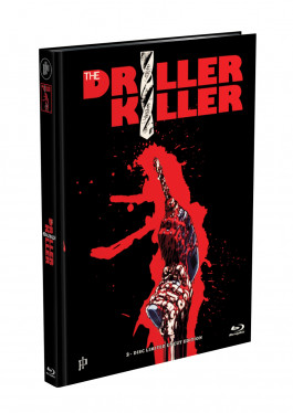 DRILLER KILLER - 2-Disc Mediabook Edition (Blu-ray + DVD) - Cover G Limited 66 