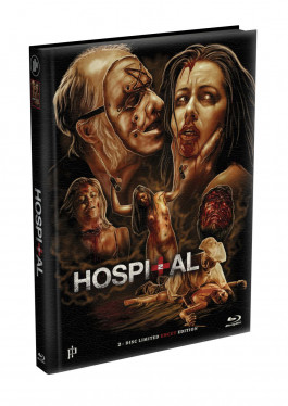 THE HOSPITAL 2 - 30 Minuten längere Version - 2-Disc wattiertes Mediabook - Cover A (Blu-ray + DVD) Limited 333 Edition - Uncut 