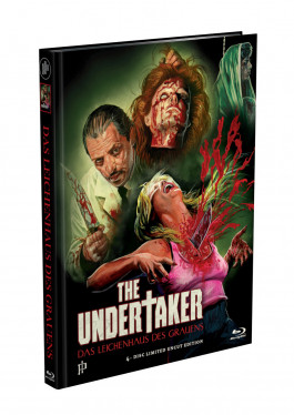 THE UNDERTAKER - Das Leichenhaus des Grauens - 4-DISC (2 Blu-ray+2 DVD) BLOODY PREMIUM MEDIABOOK EDITION Cover G - Limited 500 Edition