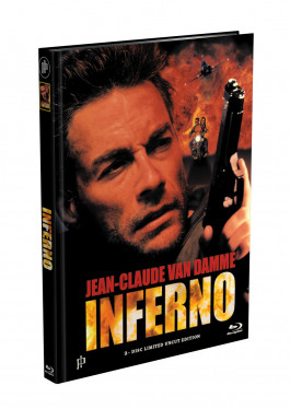 INFERNO (Jean-Claude Van Damme) - 2-Disc Mediabook Cover C (Blu-ray + DVD) Limited 66 Edition - Uncut