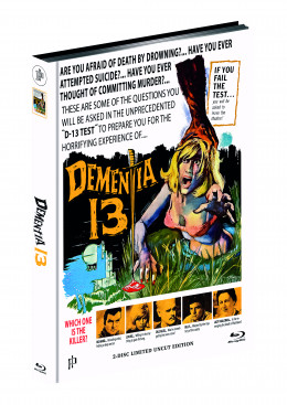 DEMENTIA 13 (Blu-Ray+DVD) (2Discs) - Cover B - Mediabook - Limited 125 Edition