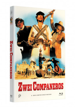 ZWEI COMPANEROS - Lasst uns töten, Companeros - Grosse Hartbox Cover A [Blu-ray] Limited 33 Edition - Uncut