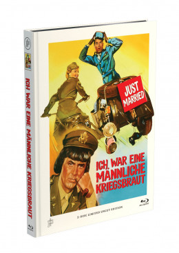 ICH WAR EINE MÄNNLICHE KRIEGSBRAUT - 2-Disc Mediabook Cover A [Blu-ray + DVD] Limited 50 Edition - Uncut