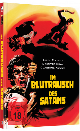 IM BLUTRAUSCH DES SATANS - 2-Disc wattiertes Mediabook Cover F (Blu-ray + DVD) Limited 66 Edition - UNCUT