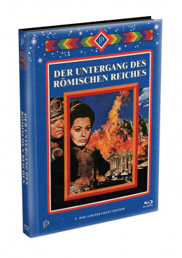 DER UNTERGANG DES RÖMISCHEN REICHES - wattiertes Mediabook Cover A [Blu-ray] Limited 128 Edition 