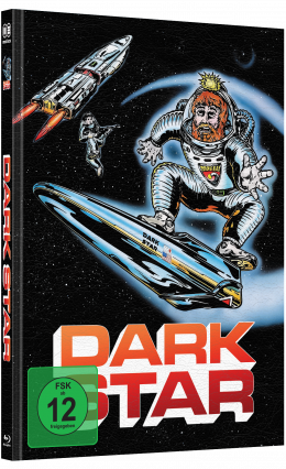 John Carpenter´s DARK STAR - 3-Disc wattiertes Mediabook Cover F (Blu-ray + DVD + Bonus-BD) Limited 99 Edition
