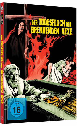 DER TODESFLUCH DER BRENNENDEN HEXE - 2-Disc wattiertes Mediabook Cover A (Blu-ray + DVD) Limited 99 Edition - UNCUT
