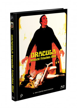 DRACULA BRAUCHT FRISCHES BLUT - 2-Disc Mediabook Cover I (Blu-ray + DVD) Limited 88 Edition - Uncut