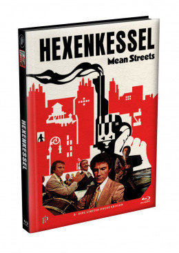 HEXENKESSEL (Mean Streets) 2-Disc wattiertes Mediabook Cover F [Blu-ray + DVD] Limited 66 Edition 