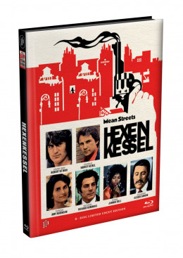 HEXENKESSEL (Mean Streets) 2-Disc wattiertes Mediabook Cover G [Blu-ray + DVD] Limited 66 Edition 