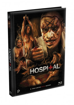 THE HOSPITAL 1 - 28 Minuten längere Version - 2-Disc wattiertes Mediabook - Cover A (Blu-ray + DVD) Limited 333 Edition - Uncut 