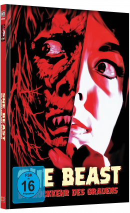 SHE BEAST - Die Rückkehr des Grauens - 2-Disc wattiertes Mediabook Cover B (Blu-ray + DVD) Limited 99 Edition - UNCUT