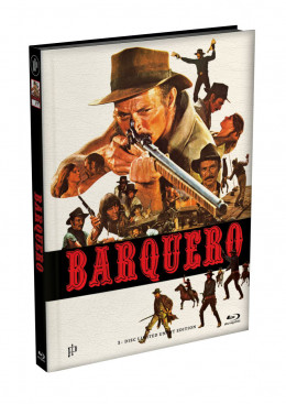BARQUERO - Wattiertes Mediabook Cover A [Blu-ray] Limited 149 Edition 