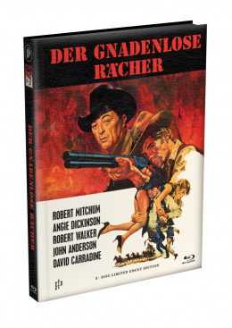 DER GNADENLOSE RÄCHER - Wattiertes Mediabook Cover A [Blu-ray] Limited 149 Edition 