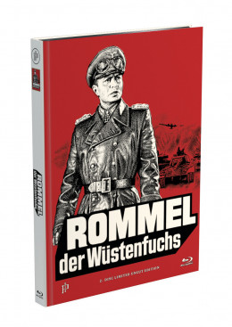 ROMMEL, DER WÜSTENFUCHS - 2-Disc Mediabook Cover A [Blu-ray + DVD] Limited 50 Edition - Uncut
