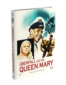 ÜBERFALL AUF DIE QUEEN MARY - 2-Disc Mediabook Cover A [Blu-ray + DVD] Limited 50 Edition - Uncut