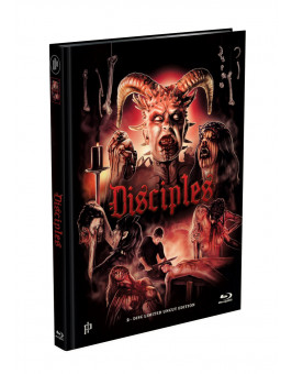 DISCIPLES - Jünger des Satans - 2-Disc Mediabook Cover A [Blu-ray + DVD] Limited 500 Edition - Uncut