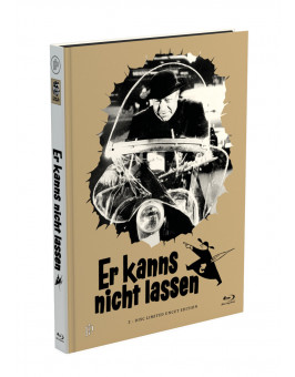PATER BROWN - ER KANNS NICHT LASSEN - 2-Disc Mediabook Cover A [Blu-ray + DVD] Limited 50 Edition - Uncut