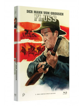 Hollywood Classic Hartbox Collection "DER MANN VOM GROSSEN FLUSS"  - Grosse Hartbox Cover A [Blu-ray] Limited 50 Edition - Uncut