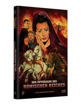 Hollywood Classic Hartbox Collection "DER UNTERGANG DES RÖMISCHEN REICHES"  - Grosse Hartbox Cover A [Blu-ray] Limited 50 Edition - Uncut