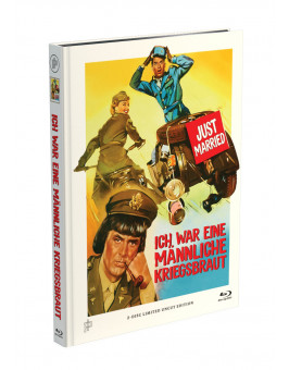 ICH WAR EINE MÄNNLICHE KRIEGSBRAUT - 2-Disc Mediabook Cover A [Blu-ray + DVD] Limited 50 Edition - Uncut