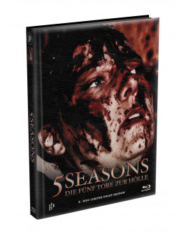 5 SEASONS - Die fünf Tore zur Hölle - 2-Disc wattiertes Mediabook - Cover V (Blu-ray + DVD) Limited 22 Edition - Uncut 