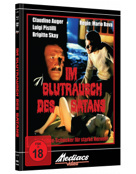 IM BLUTRAUSCH DES SATANS - 2-Disc wattiertes Mediabook Cover C (Blu-ray + DVD) Limited 99 Edition - UNCUT