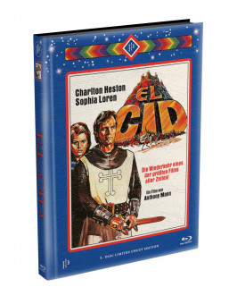 EL CID - wattiertes Mediabook Cover A [Blu-ray] Limited 149 Edition