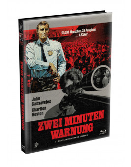 ZWEI MINUTEN WARNUNG - Wattiertes Mediabook Cover A [Blu-ray] Limited 149 Edition 