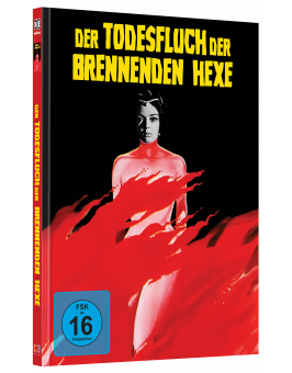 DER TODESFLUCH DER BRENNENDEN HEXE - 2-Disc wattiertes Mediabook Cover B (Blu-ray + DVD) Limited 99 Edition - UNCUT