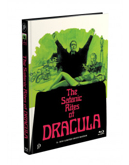 DRACULA BRAUCHT FRISCHES BLUT - 2-Disc Mediabook Cover K (Blu-ray + DVD) Limited 88 Edition - Uncut
