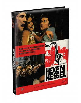 HEXENKESSEL (Mean Streets) 2-Disc wattiertes Mediabook Cover E [Blu-ray + DVD] Limited 66 Edition 