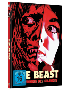 SHE BEAST - Die Rückkehr des Grauens - 2-Disc Mediabook Cover B (Blu-ray + DVD) Limited 222 Edition - UNCUT