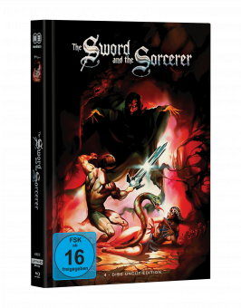 TALON IM KAMPF GEGEN DAS IMPERIUM (The Sword and the Sorcerer) 4-Disc wattiertes Mediabook Cover E (1 x UHD + 2 x Blu-ray + 1 x DVD) Uncut