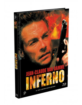INFERNO (Jean-Claude Van Damme) - 2-Disc Mediabook Cover A (Blu-ray + DVD) Limited 66 Edition - Uncut