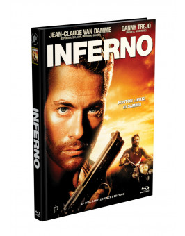 INFERNO (Jean-Claude Van Damme) - 2-Disc Mediabook Cover E (Blu-ray + DVD) Limited 66 Edition - Uncut