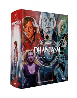 PHANTASM I-V - 16-Disc MEGABOOK - Limited 500 Complete Mediabook Edition - inkl. Das Böse 2 Unrated  und Soundrack [5 Blu-ray + 10 DVD + 1 CD] + Bonus: A1 Poster, gerollt